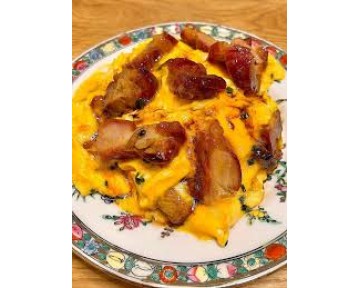 叉燒炒蛋飯